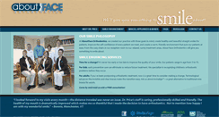 Desktop Screenshot of aboutfaceorthodontics.com